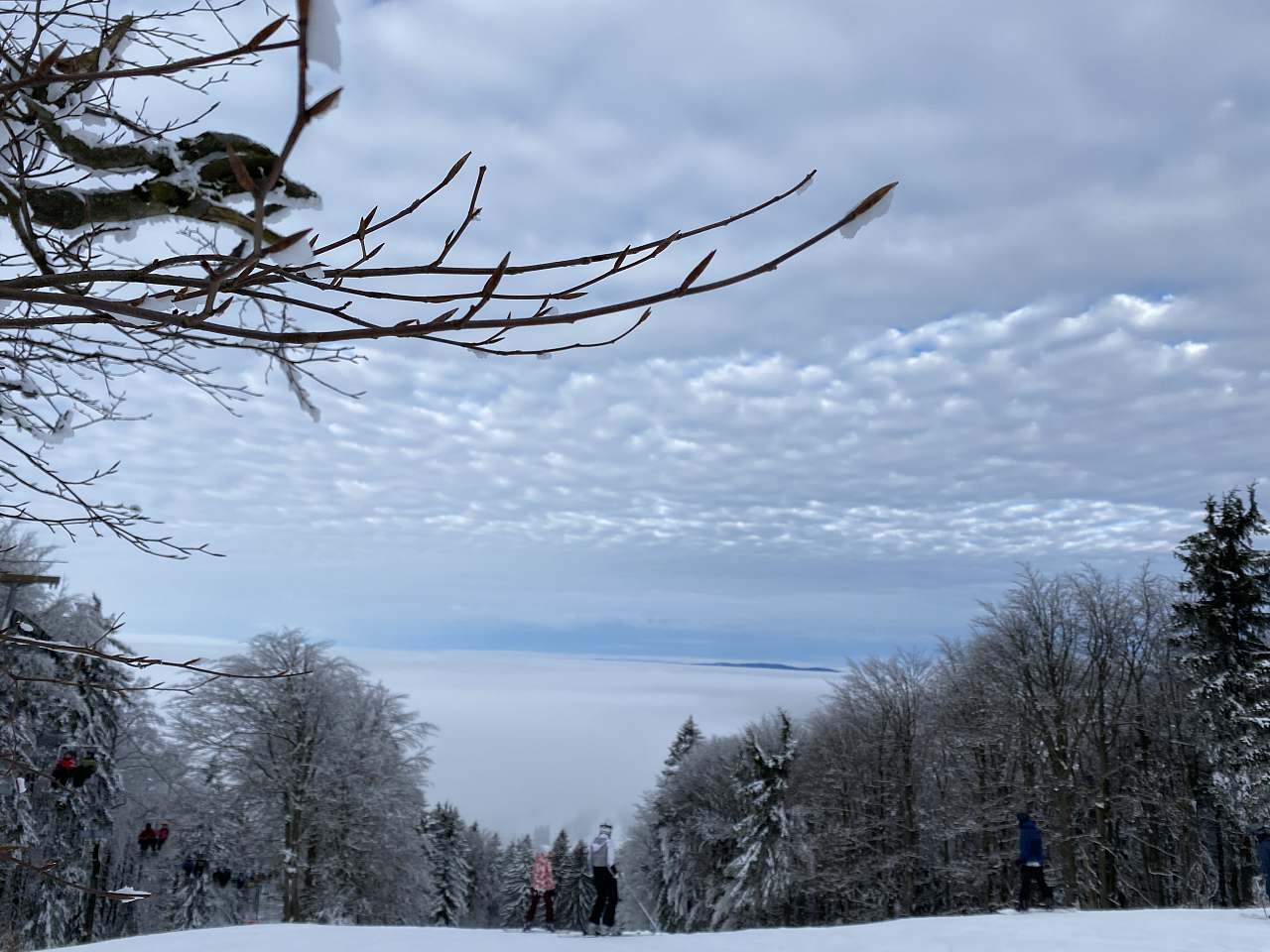 Dědova chata v zimním období - foto 14